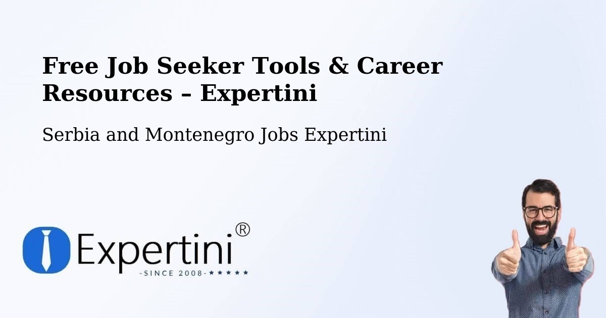 Free Job Seeker Tools & Career Resources – Quesnel - Quesnel, Serbia and Montenegro Jobs Expertini