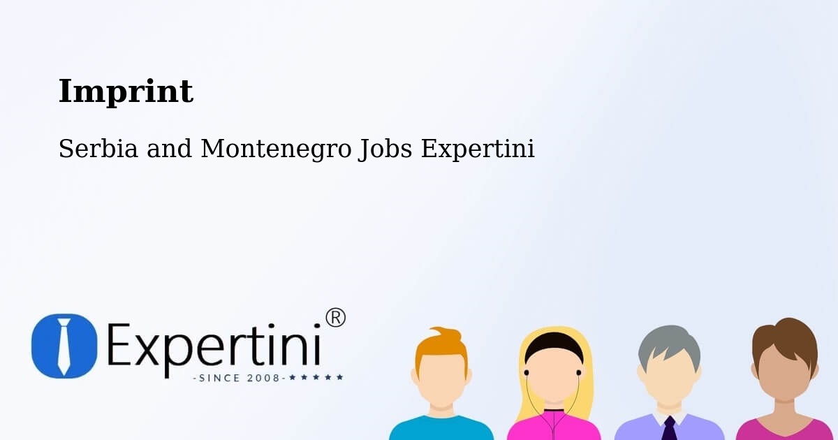 Imprint – Quesnel - Serbia and Montenegro Jobs Expertini